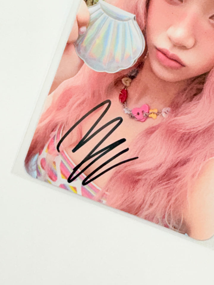 SUMIN (of STAYC) "I WANT IT" - Makestar Fansign Event Winner Photocard [25.10.28]