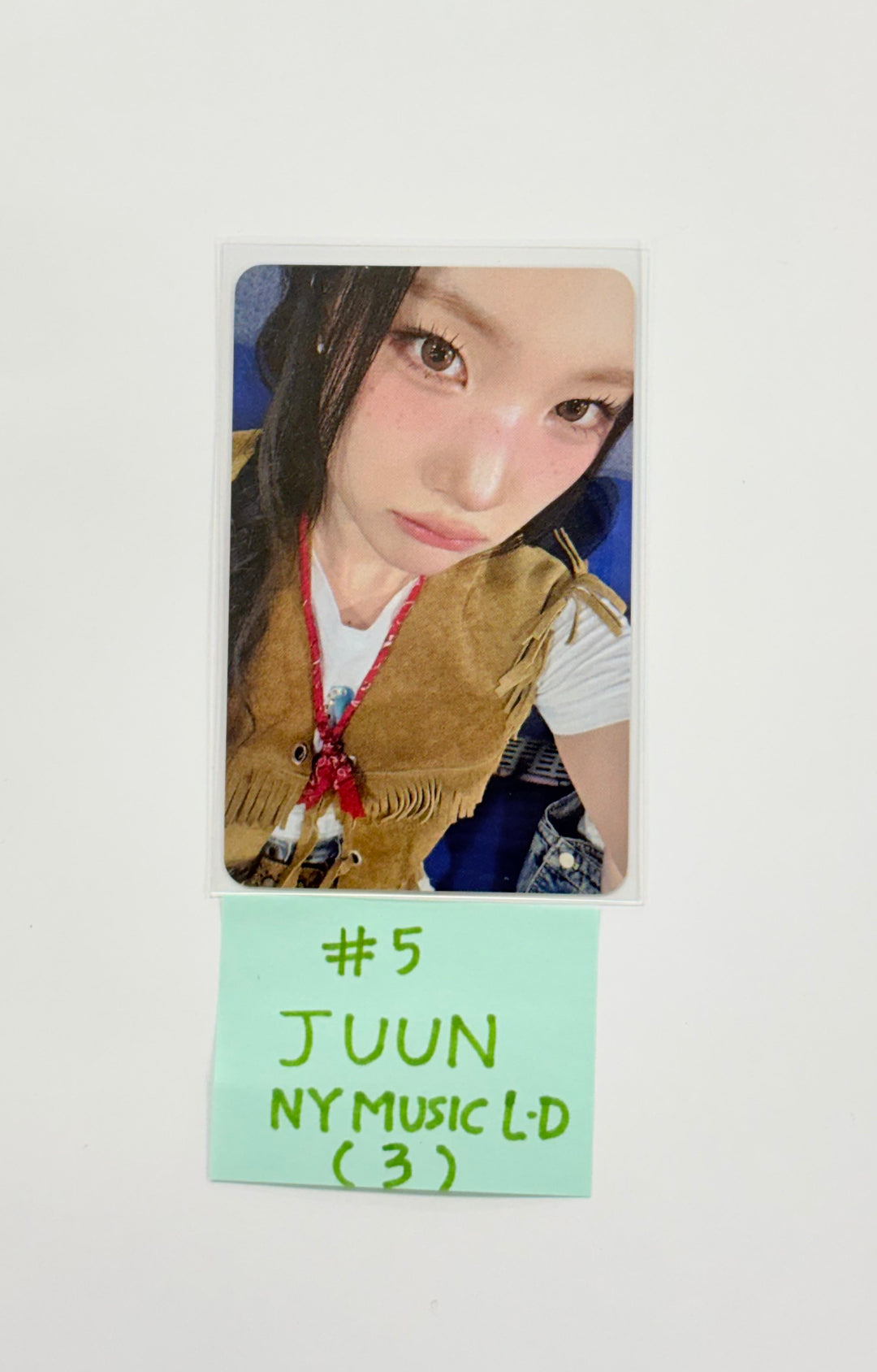 Hearts2Hearts "Focus" - NY Music Lucky Draw Event Photocard (SMini Ver.) [25.10.28]