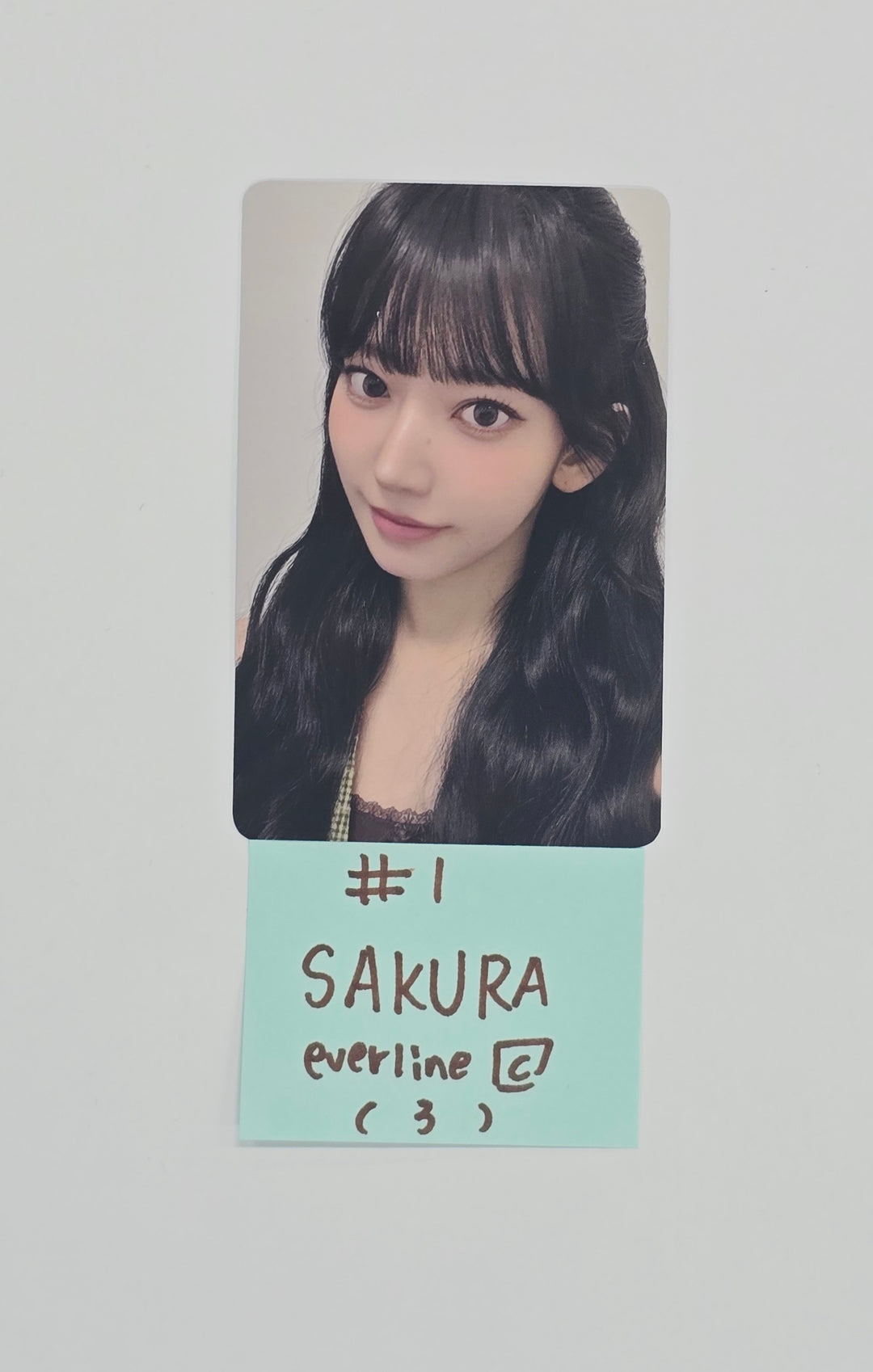 Le Sserafim "SPAGHETTI" - Everline Pre-Order Benefit Photocard (Compact Ver.) [25.10.28]