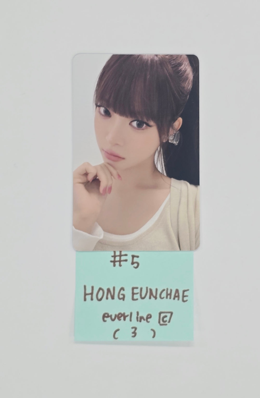 Le Sserafim "SPAGHETTI" - Everline Pre-Order Benefit Photocard (Compact Ver.) [25.10.28]