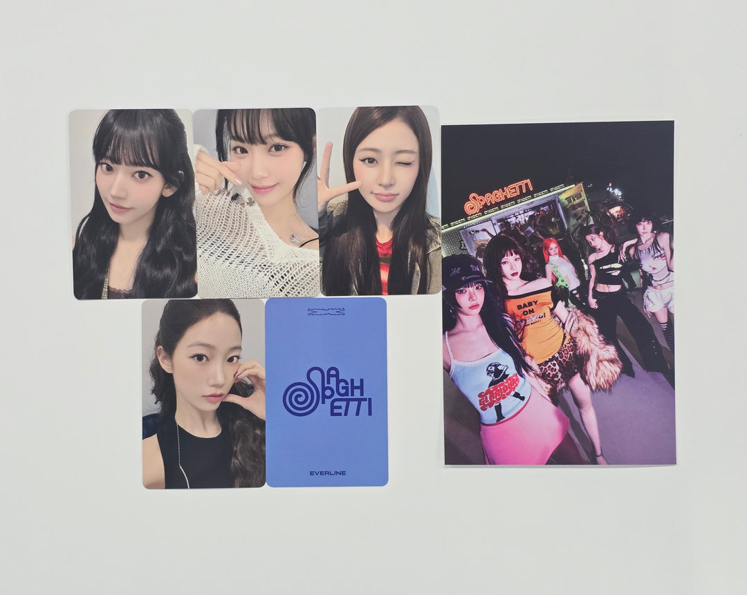 Le Sserafim "SPAGHETTI" - Everline Pre-Order Benefit Photocard (Compact Ver.) [25.10.28]