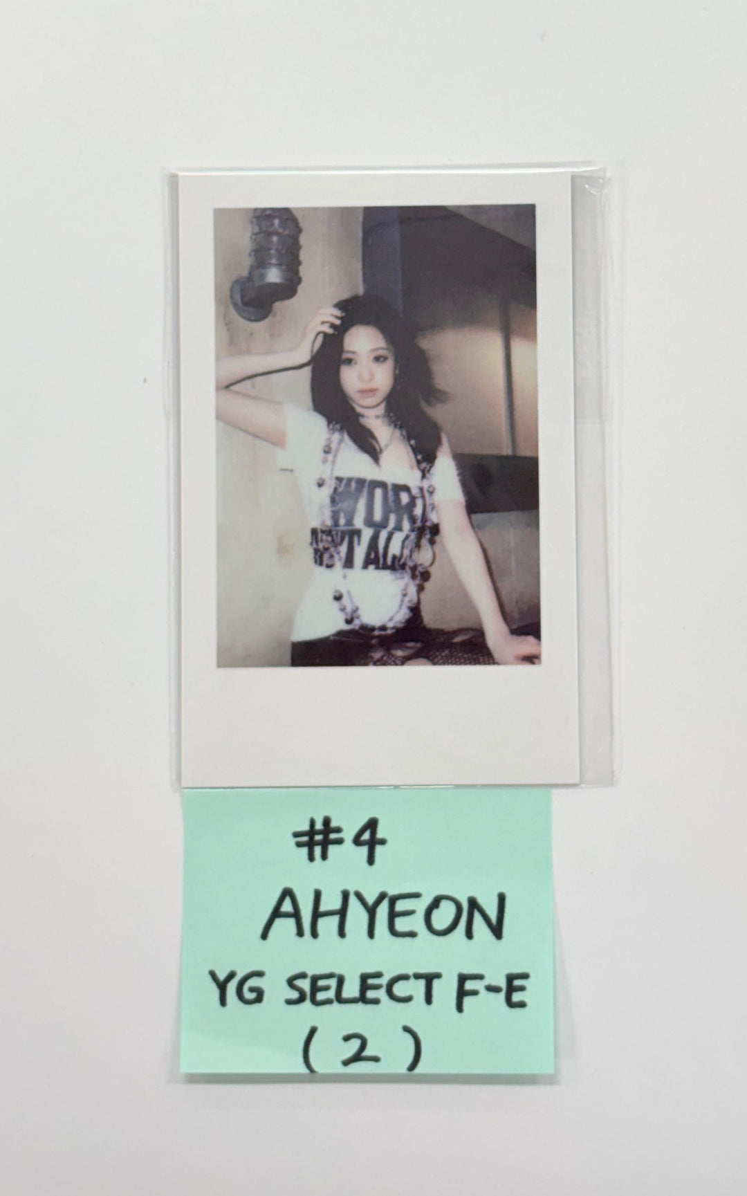 BABYMONSTER "WE GO UP" - YG Select Fansign Event Polaroid type Photocard [25.10.28]