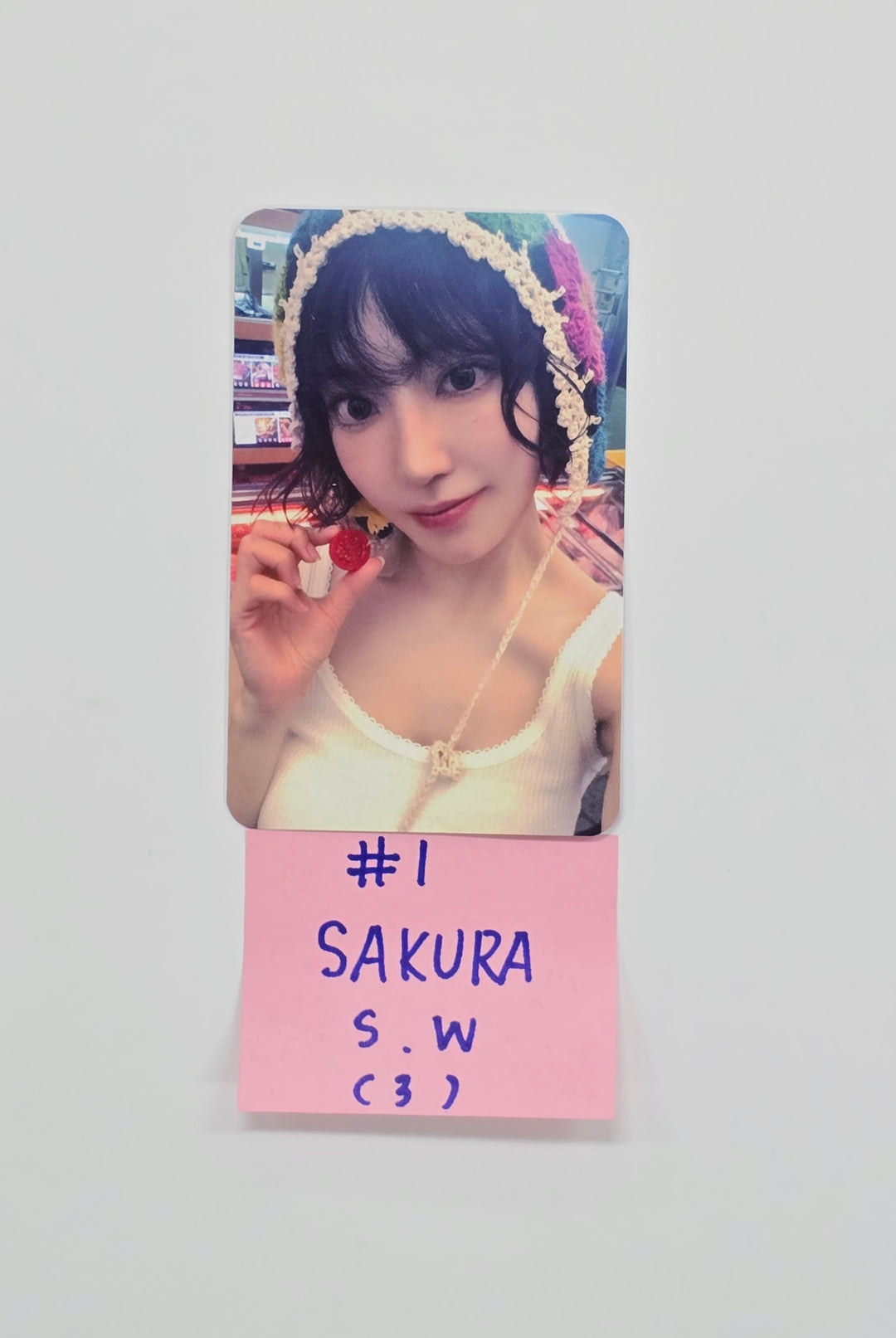 Le Sserafim "SPAGHETTI" - Soundwave Pre-Order Benefit Photocard [25.10.29]