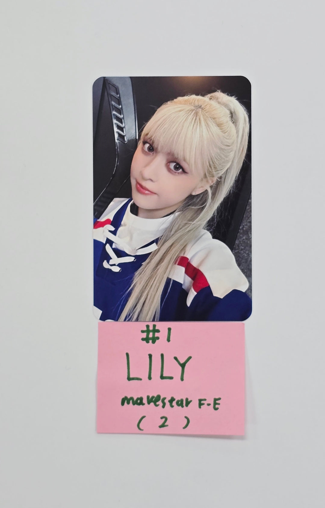 NMIXX "Blue Valentine" - Makestar Fansign Event Photocard [25.10.29]