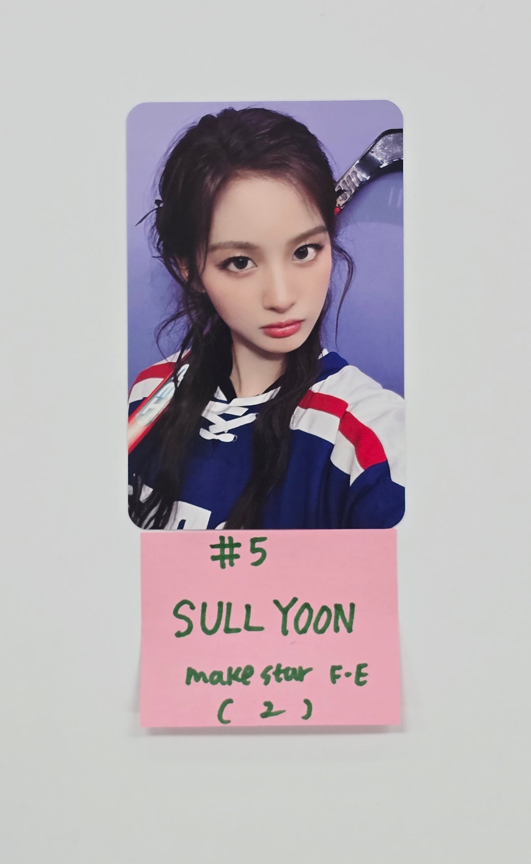 NMIXX "Blue Valentine" - Makestar Fansign Event Photocard [25.10.29]