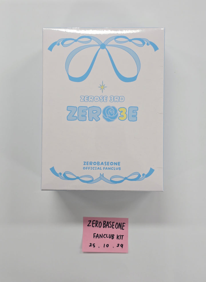 ZeroBaseOne "ZEROSE 3rd" - OFFICIAL FANCLUB Kit [25.10.29]