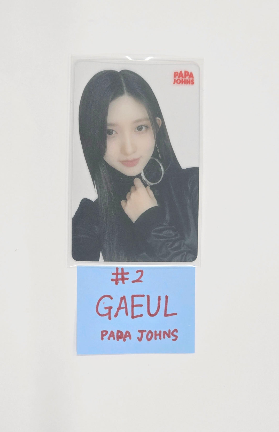IVE - "IVE X Papa John's Pizza" Event PVC Photocard Round 4 [25.10.30]