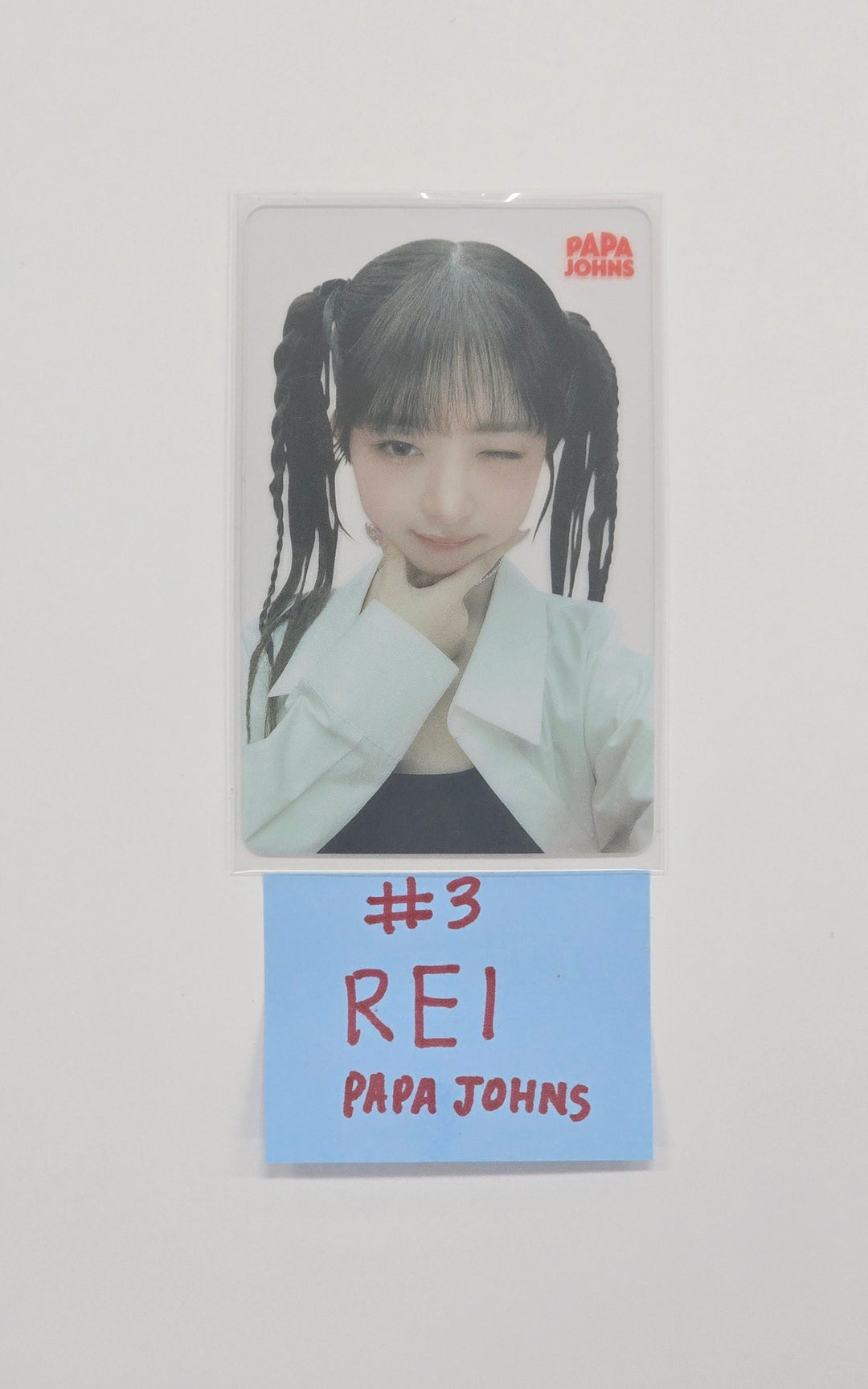 IVE - "IVE X Papa John's Pizza" Event PVC Photocard Round 4 [25.10.30]