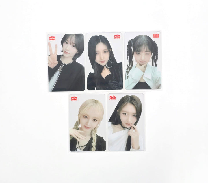 IVE - "IVE X Papa John's Pizza" Event PVC Photocard Round 4 [25.10.30]