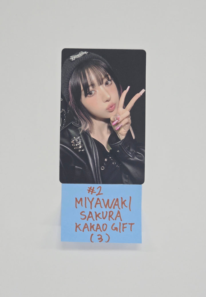 Le Sserafim "SPAGHETTI" - Kakao Gift Event Photocard (Compact Ver.) [25.10.30]