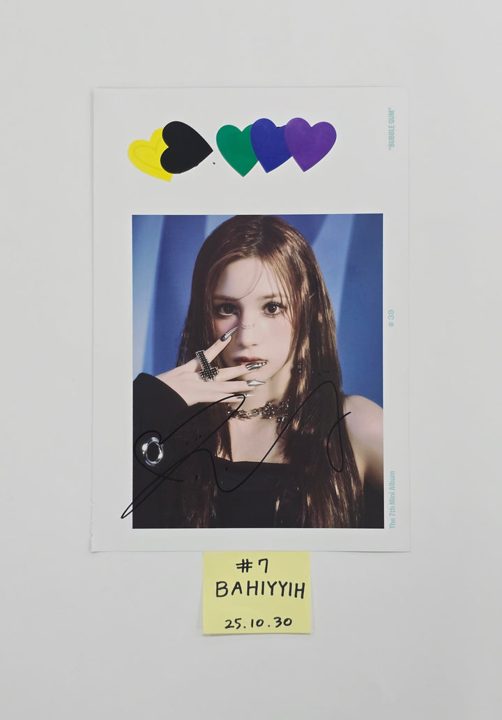 Kep1er "BUBBLE GUM" - A Cut Page From Fansign Event Album [25.10.30]