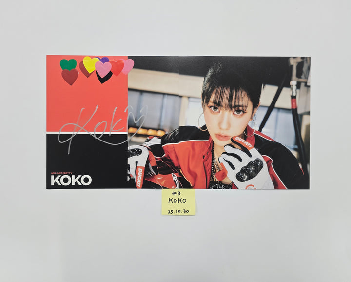 IZNA "Not Just Pretty" - A Cut Page From Fansign Event Album [25.10.30]