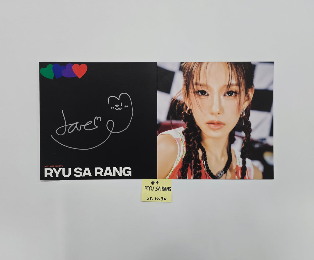 IZNA "Not Just Pretty" - A Cut Page From Fansign Event Album [25.10.30]