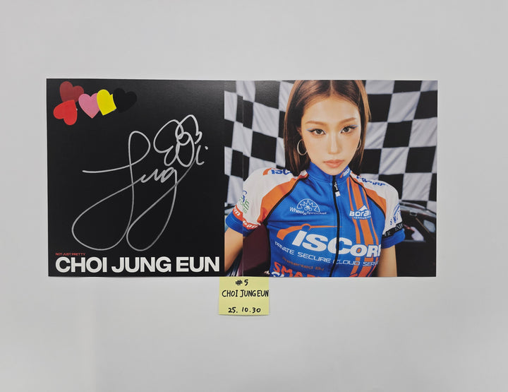 IZNA "Not Just Pretty" - A Cut Page From Fansign Event Album [25.10.30]