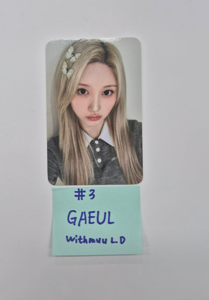 IVE "SHOW WHAT I AM" - Withmuu Lucky Draw Event Photocard R3 [25.10.31]