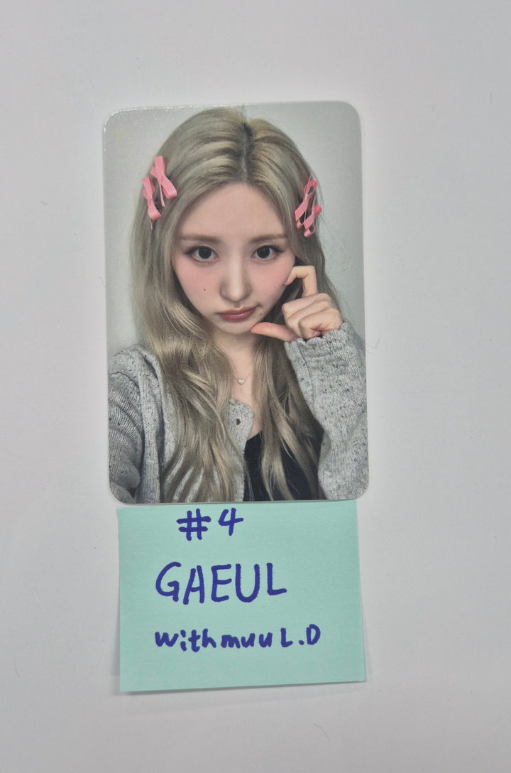 IVE "SHOW WHAT I AM" - Withmuu Lucky Draw Event Photocard R3 [25.10.31]