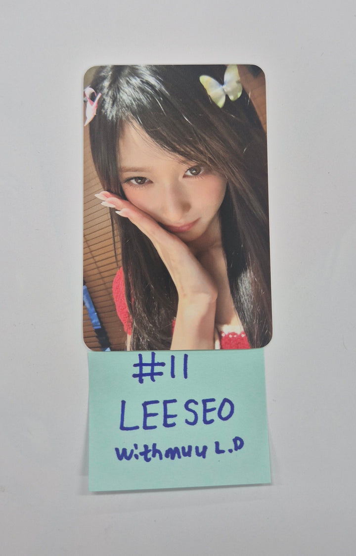 IVE "SHOW WHAT I AM" - Withmuu Lucky Draw Event Photocard R3 [25.10.31]