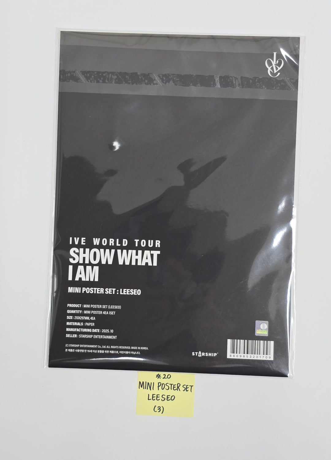 IVE - IVE WORLD TOUR "SHOW WHAT I AM" Official MD (1) [25.10.31]