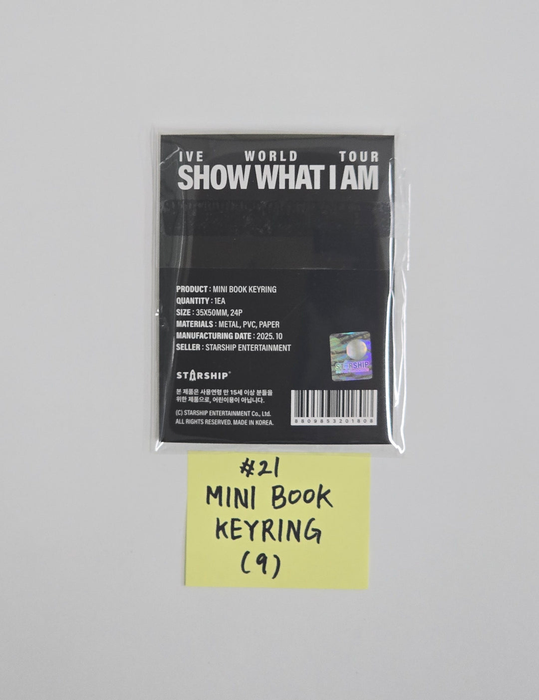 IVE - IVE WORLD TOUR "SHOW WHAT I AM" Official MD (2) [25.10.31]