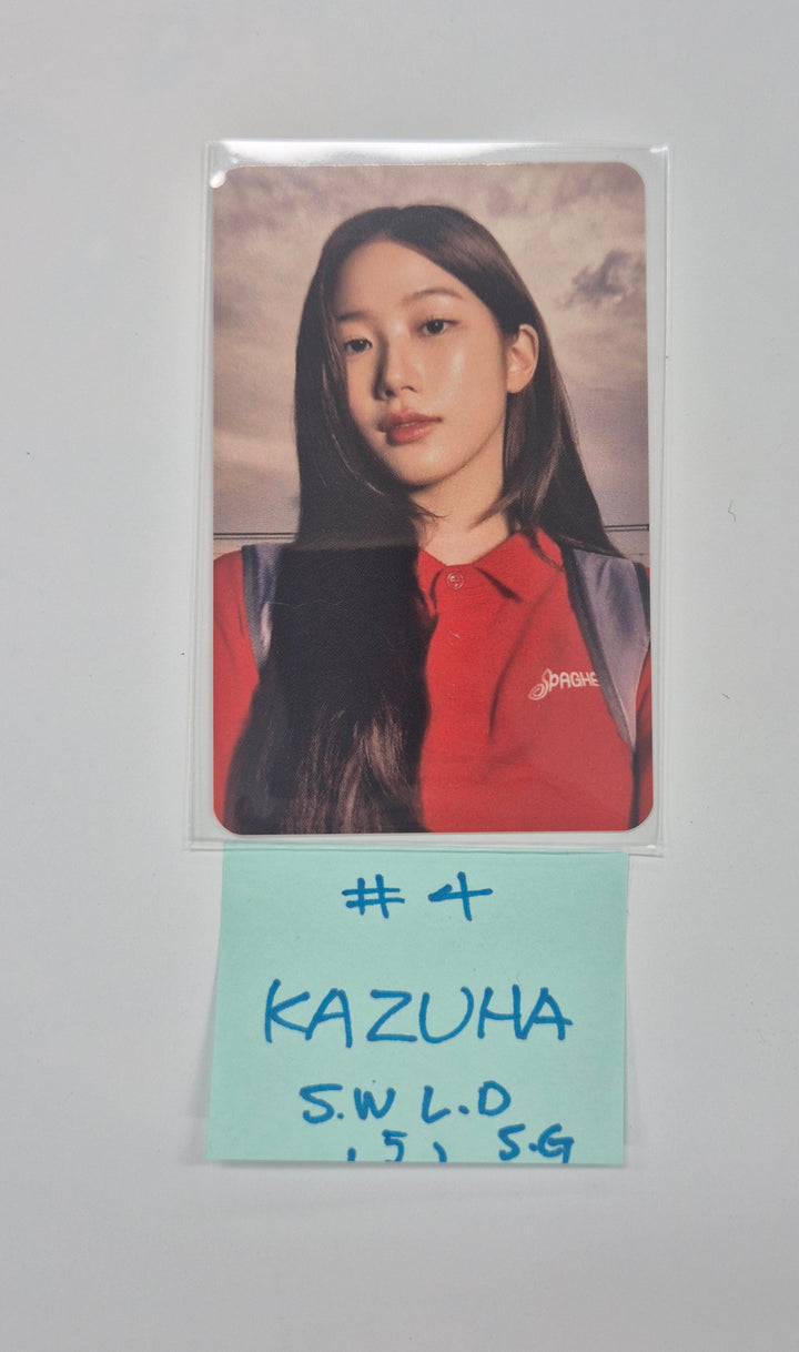 Le Sserafim "SPAGHETTI" - Soundwave Lucky Draw Event Photocard (special gift, photobook, comepact ver.) [25.10.31]