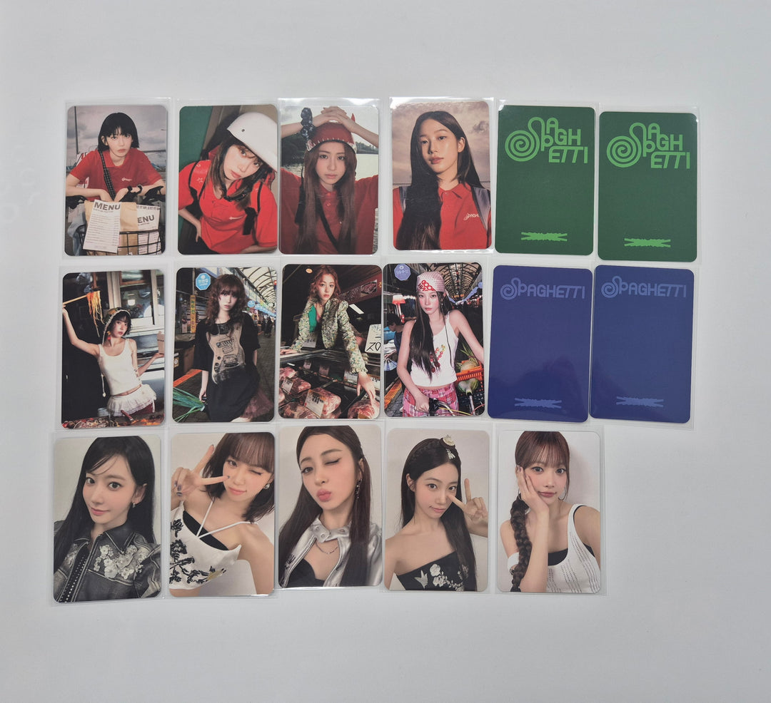 Le Sserafim "SPAGHETTI" - Soundwave Lucky Draw Event Photocard (special gift, photobook, comepact ver.) [25.10.31]