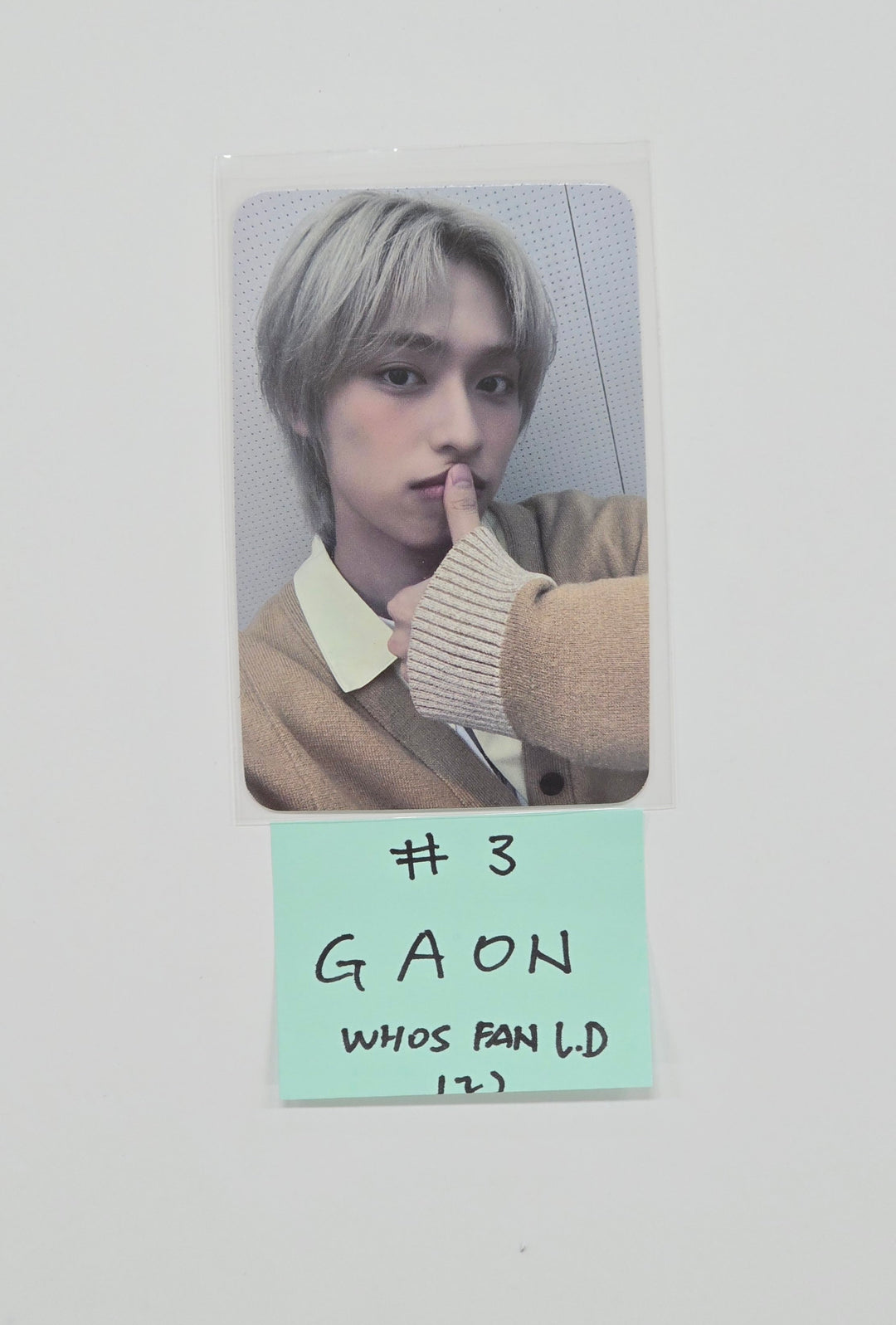 Xdinary Heroes "LXVE to DEATH" - Who's Fan Lucky Draw Event Photocard [25.10.31]