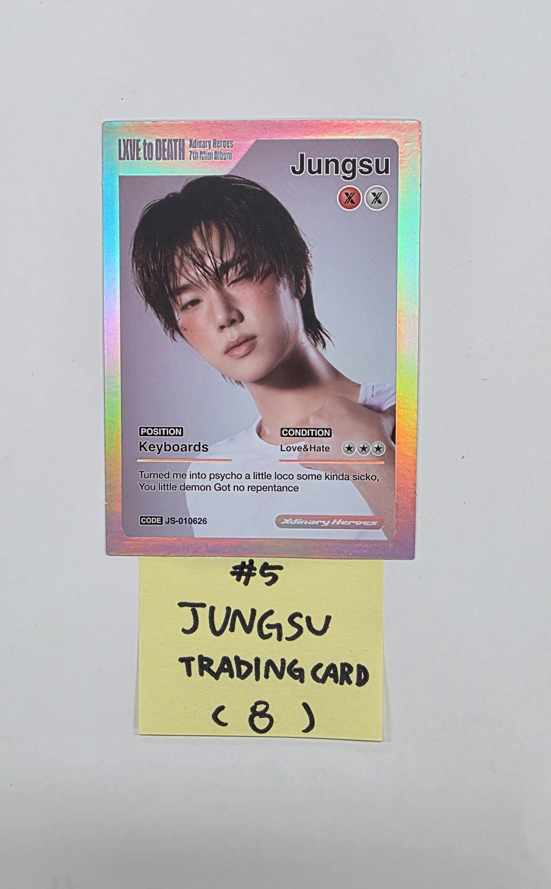 Xdinary Heroes "LXVE to DEATH" - Official Photocard (1) [25.10.31]