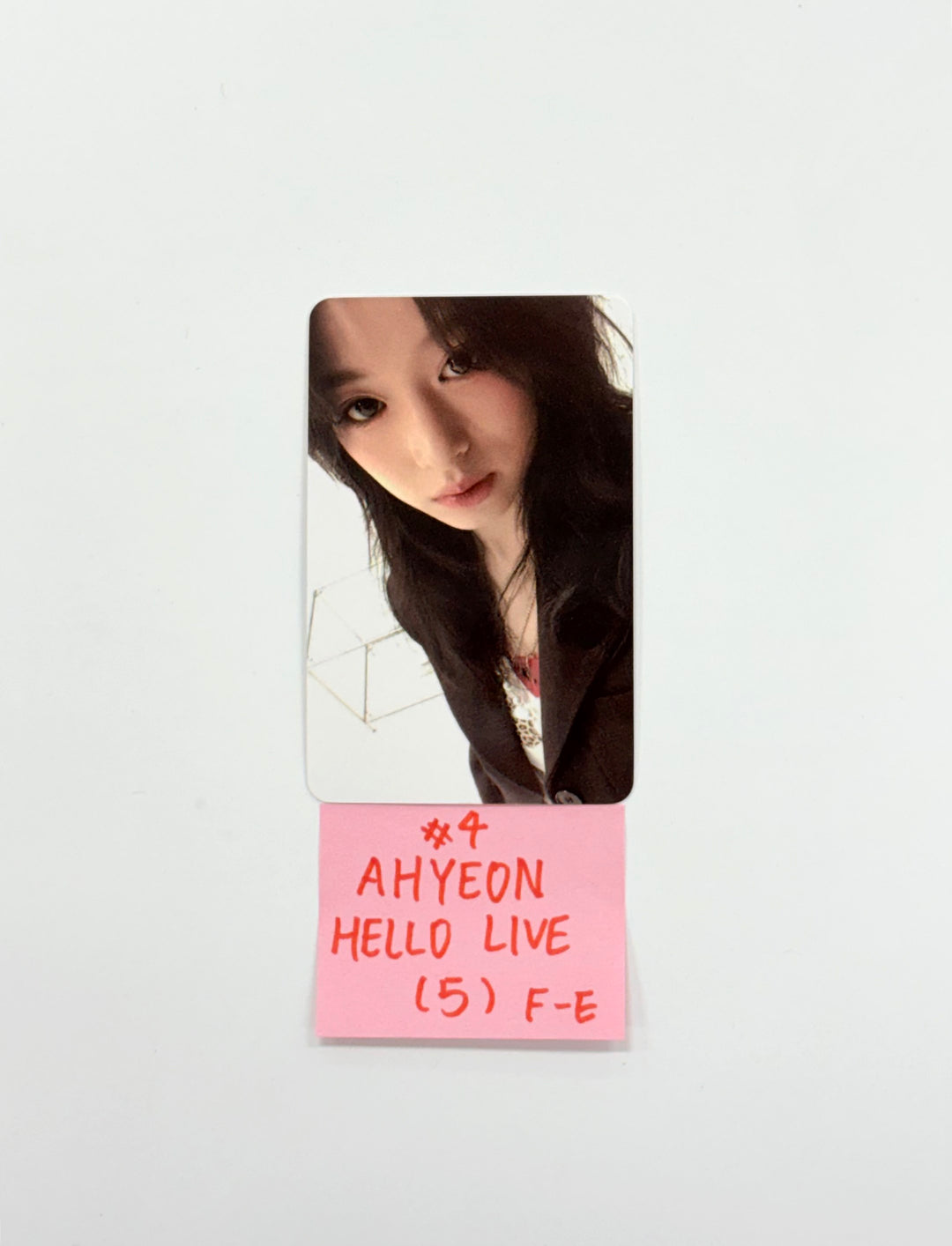 BABYMONSTER "WE GO UP" - Hello Live Fansign Event Photocard [25.11.03]