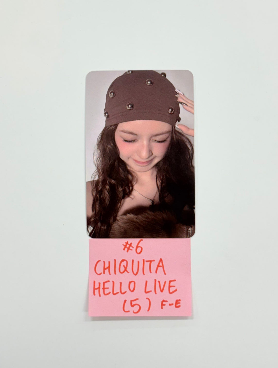 BABYMONSTER "WE GO UP" - Hello Live Fansign Event Photocard [25.11.03]