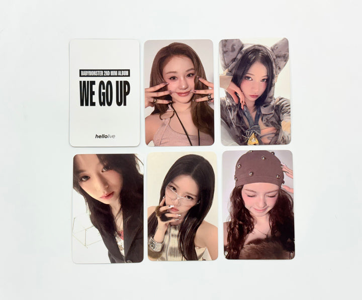 BABYMONSTER "WE GO UP" - Hello Live Fansign Event Photocard [25.11.03]