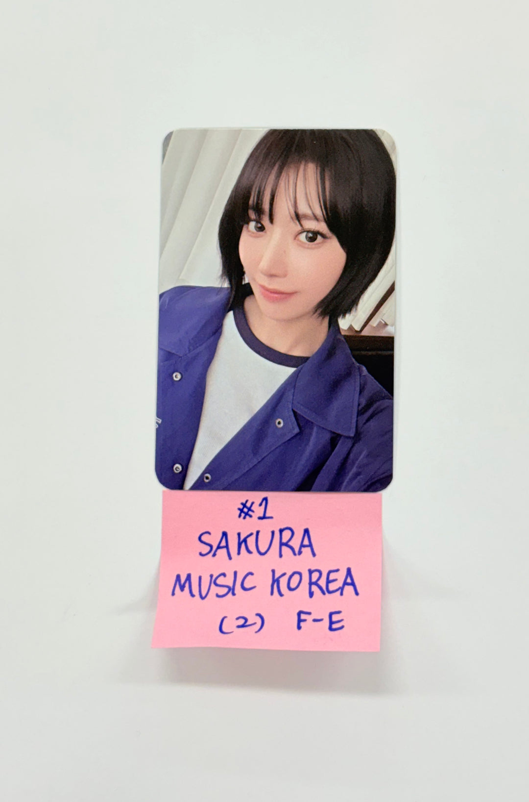 Le Sserafim "SPAGHETTI" - Music Korea Fansign Event Photocard [25.11.03]