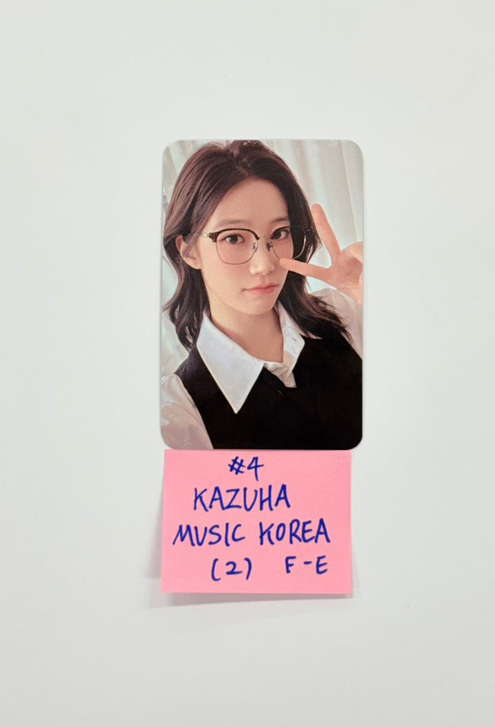 Le Sserafim "SPAGHETTI" - Music Korea Fansign Event Photocard [25.11.03]