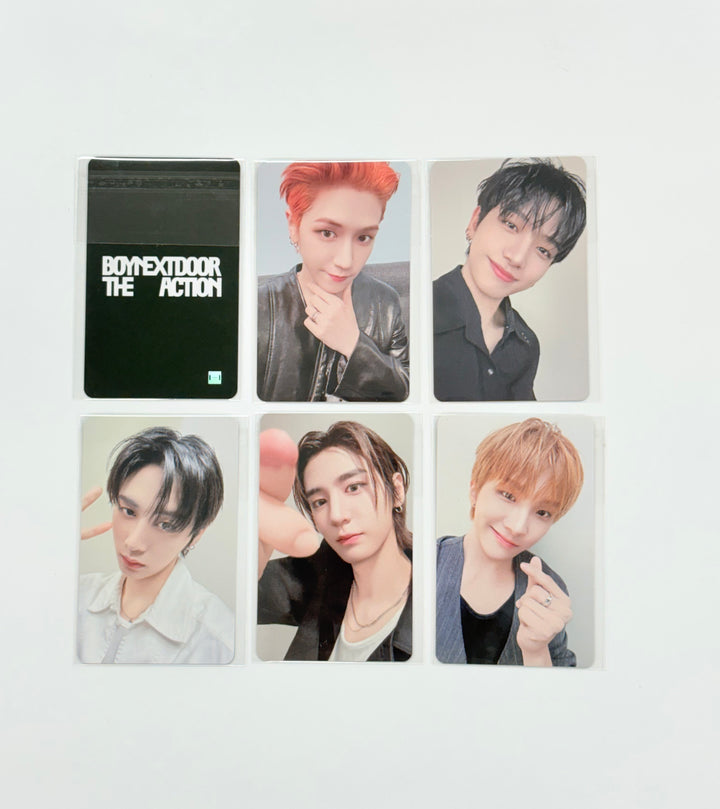 BOYNEXTDOOR  5th EP "The Action" - Apple Music Lucky Draw Event Photocard [25.11.03]
