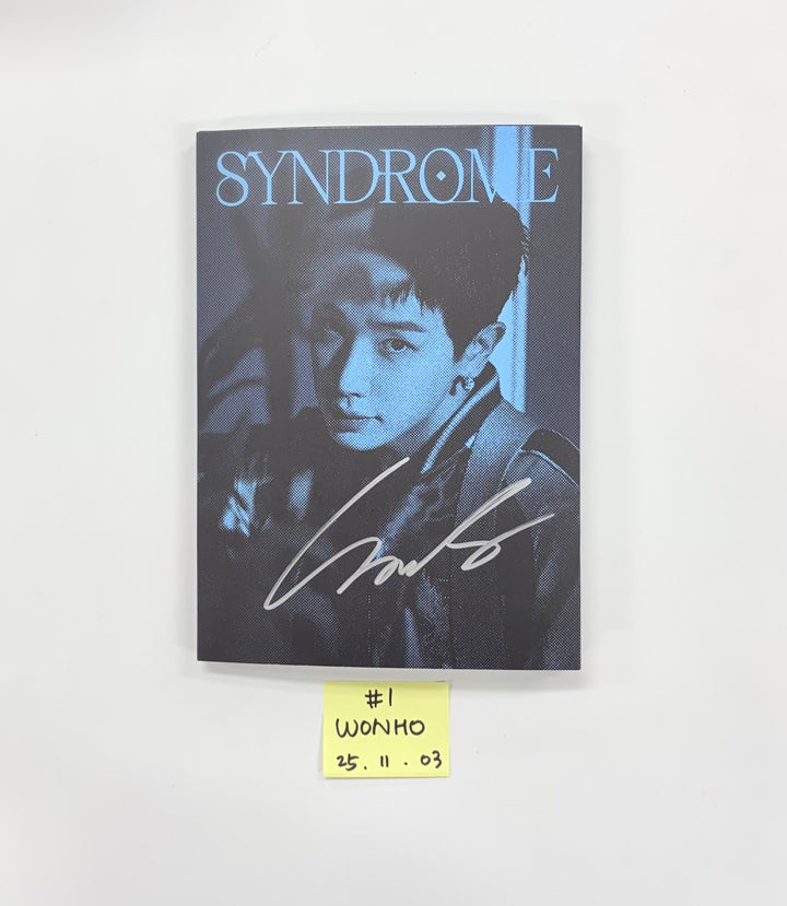 WONHO "SYNDROME" - Hand Autographed(Signed) Promo Album [25.11.03]