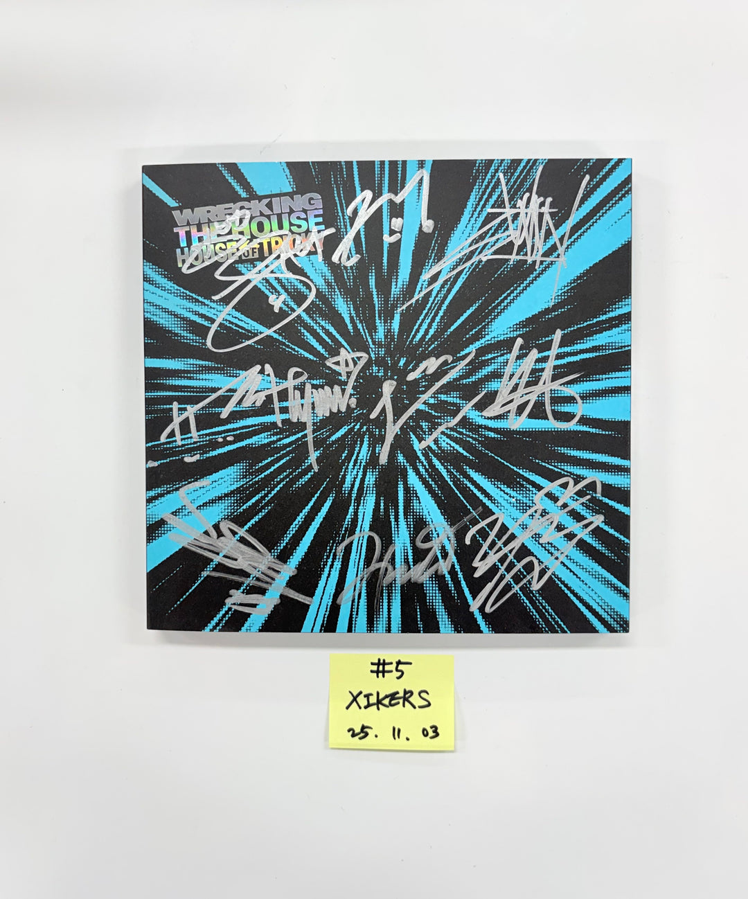 XIKERS "HOUSE OF TRICKY : WRECKING THE HOUSE" - Hand Autographed(Signed) Promo Album [25.11.03]