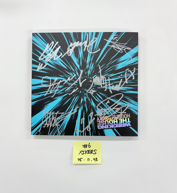 XIKERS "HOUSE OF TRICKY : WRECKING THE HOUSE" - Hand Autographed(Signed) Promo Album [25.11.03]