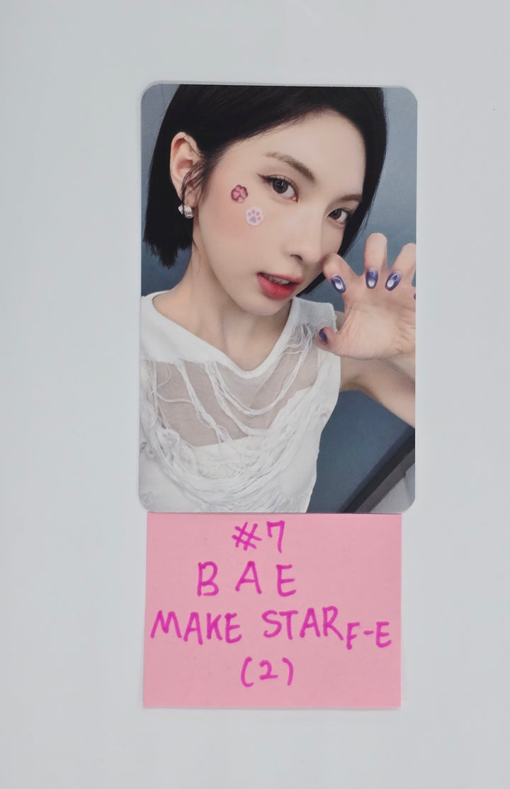 NMIXX "Blue Valentine" - Makestar Fansign Event Photocard, polaroid type photocard R2 [25.11.03]