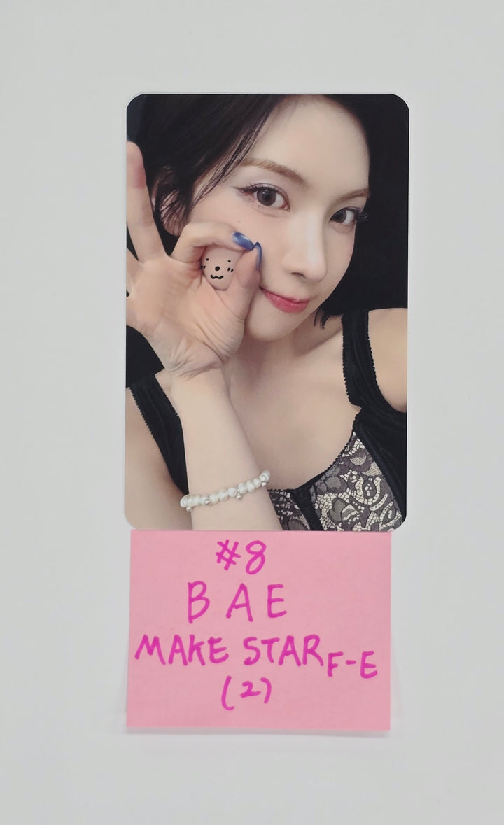 NMIXX "Blue Valentine" - Makestar Fansign Event Photocard, polaroid type photocard R2 [25.11.03]