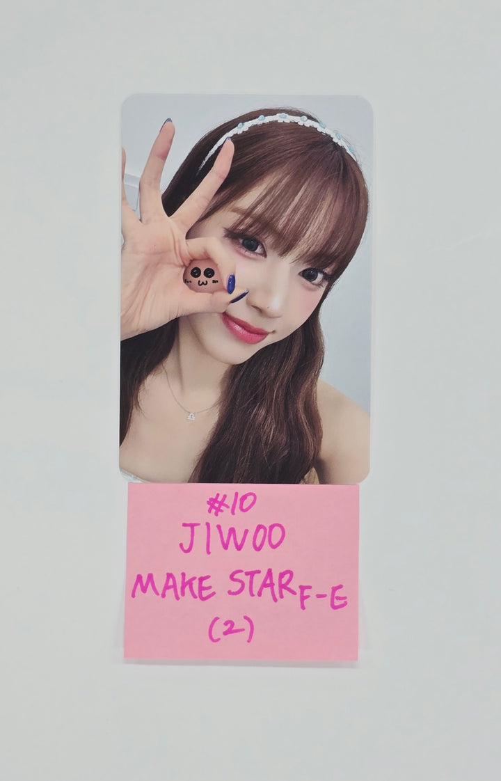 NMIXX "Blue Valentine" - Makestar Fansign Event Photocard, polaroid type photocard R2 [25.11.03]