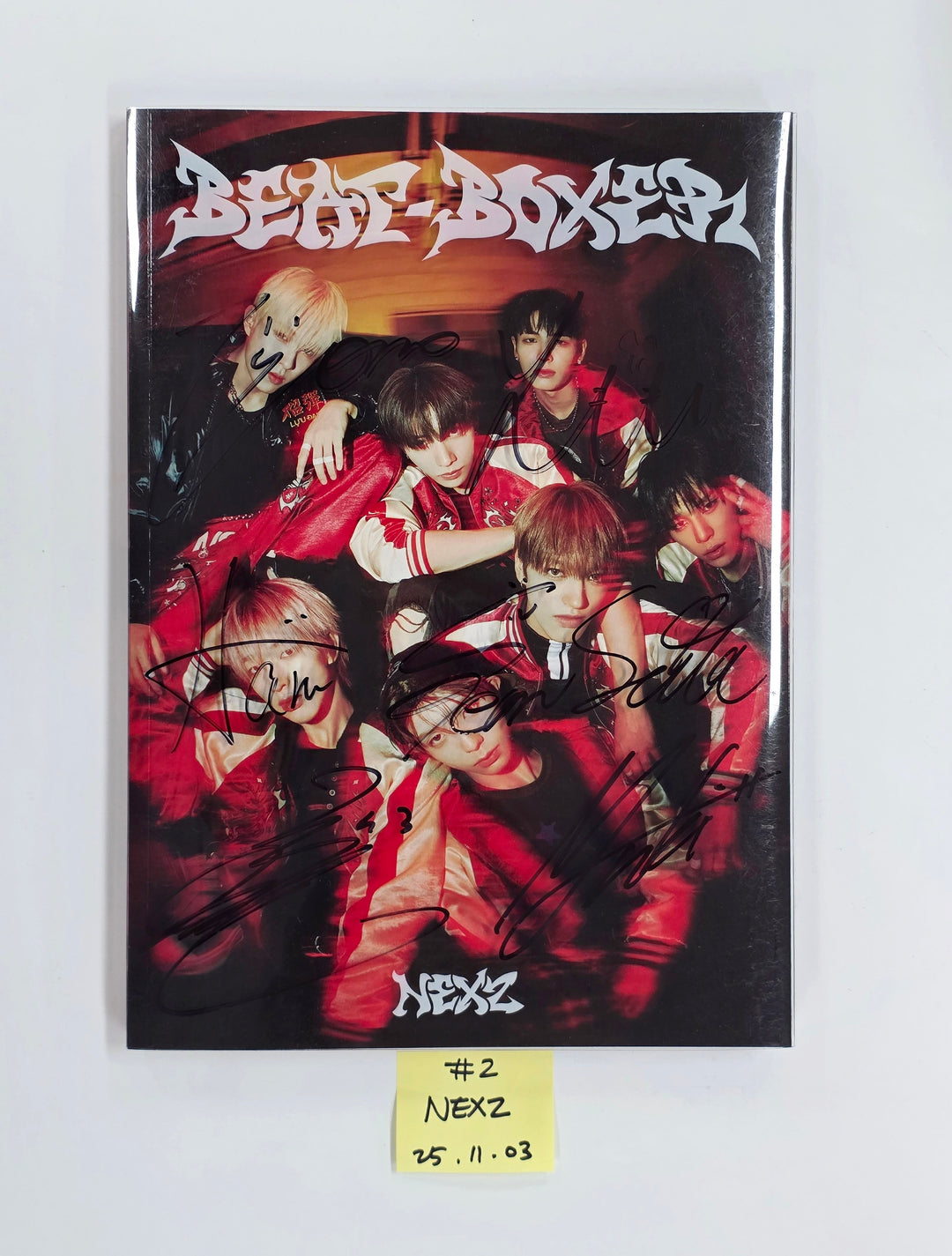 NEXZ "Beat-Boxer" - Hand Autographed(Signed) Promo Album [25.11.03]