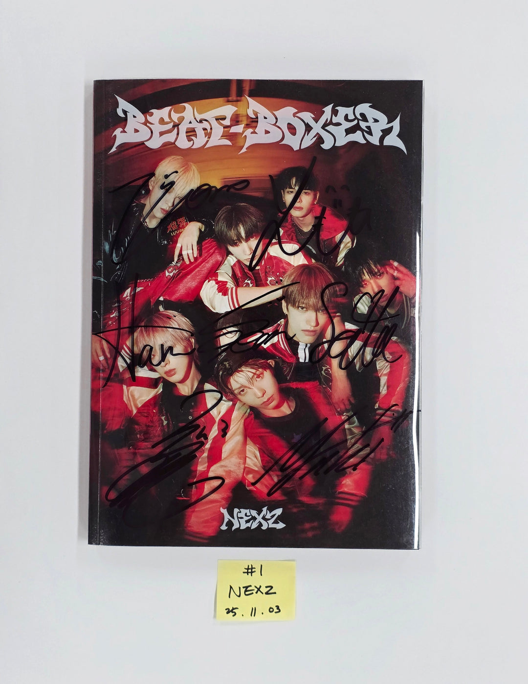 NEXZ "Beat-Boxer" - Hand Autographed(Signed) Promo Album [25.11.03]