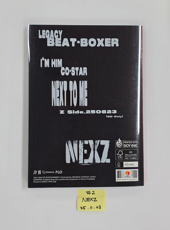 NEXZ "Beat-Boxer" - Hand Autographed(Signed) Promo Album [25.11.03]