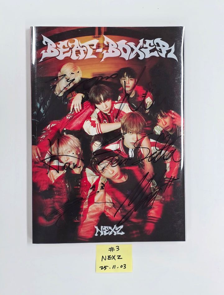 NEXZ "Beat-Boxer" - Hand Autographed(Signed) Promo Album [25.11.03]
