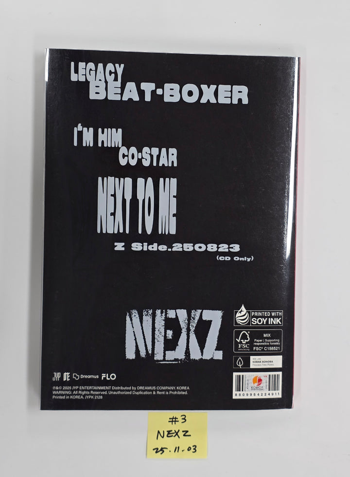 NEXZ "Beat-Boxer" - Hand Autographed(Signed) Promo Album [25.11.03]