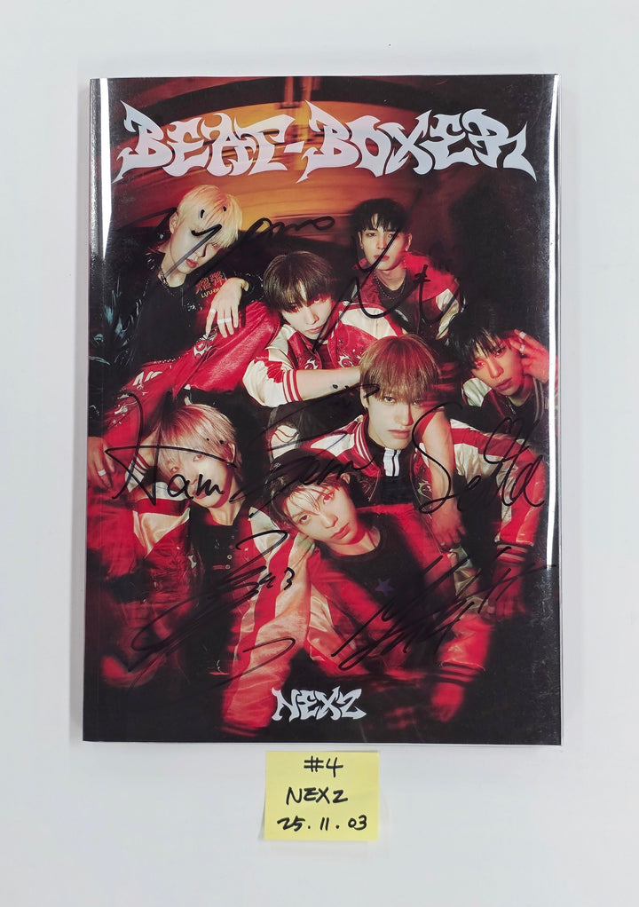 NEXZ "Beat-Boxer" - Hand Autographed(Signed) Promo Album [25.11.03]