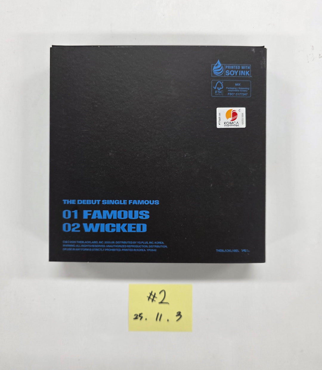 ALLDAY PROJECT "FAMOUS" - MWave Hand Autographed(Signed) Album [25.11.03]