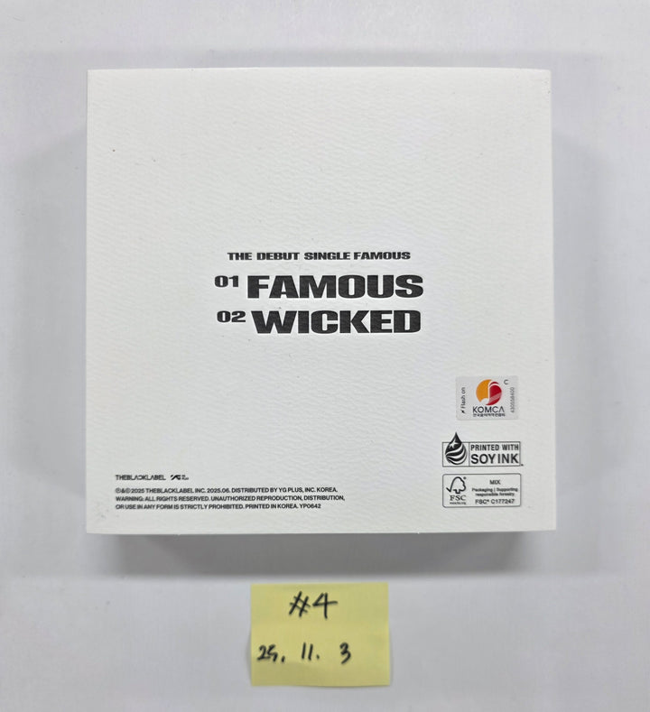 ALLDAY PROJECT "FAMOUS" - MWave Hand Autographed(Signed) Album [25.11.03]