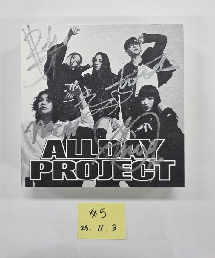 ALLDAY PROJECT "FAMOUS" - MWave Hand Autographed(Signed) Album [25.11.03]