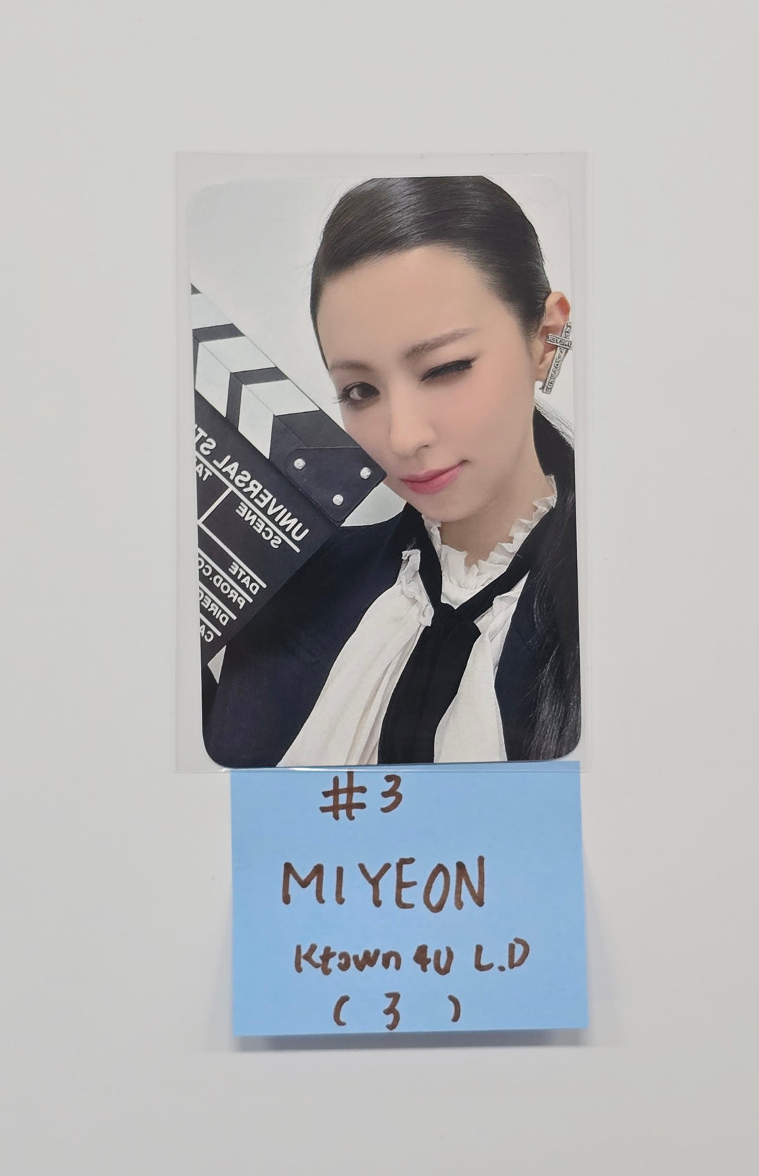 MIYEON (of I-dle) "MY, Lover" - Ktown4U Lucky Draw Event Photocard [25.11.04]