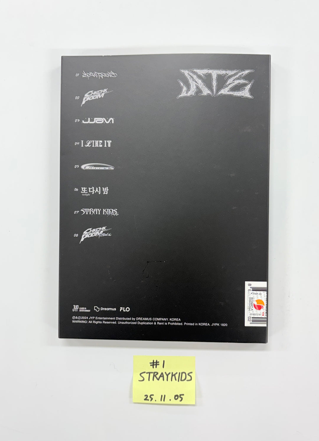 Stray Kids "ATE" - Hand Autographed(Signed) Promo Album [25.11.05]
